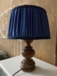 Piekna stylowa lampa stolowa / klosz z designerskiego sklepu Rahaus