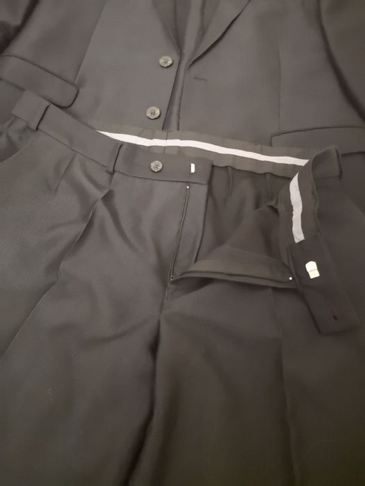 Garnitur KONIK, czarny błyszczący