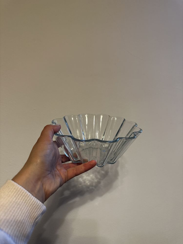 Foremka forma Pyrex Vintage salaterka szklana do wypieków wypiekania