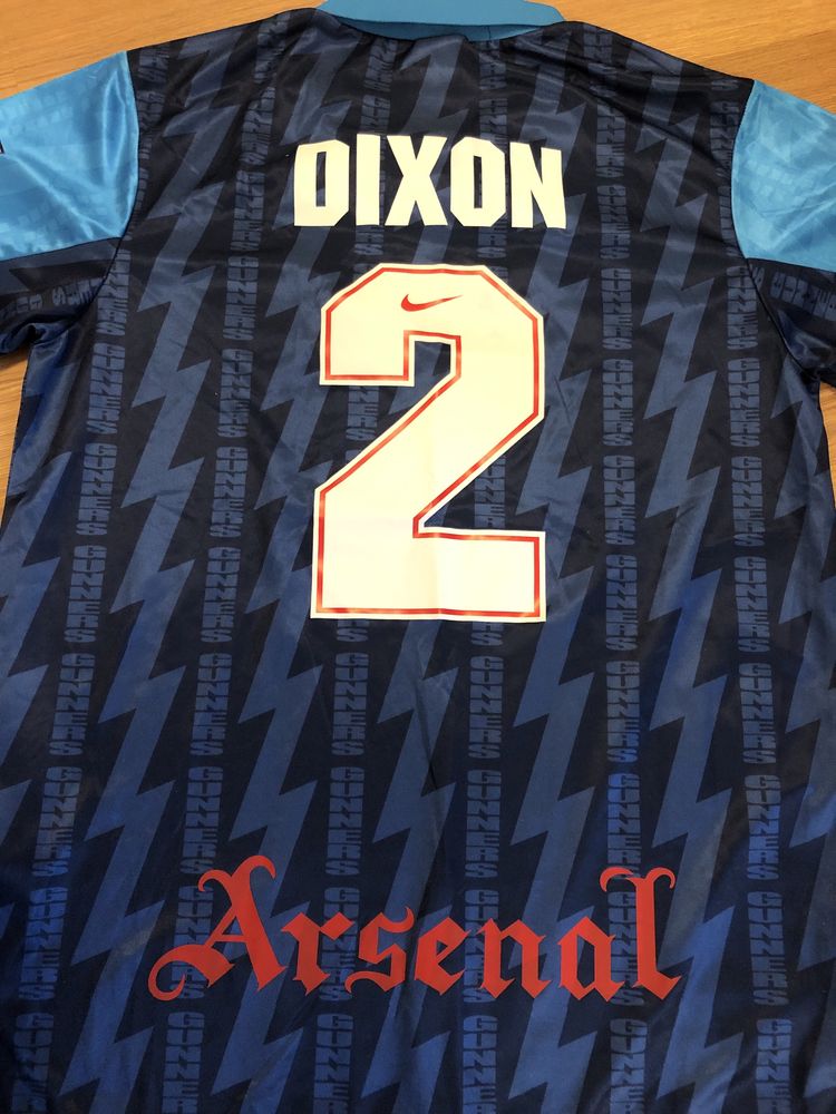 Koszulka Nike Piłkarska Arsenal Londyn 1994 Lee Dixon 2 Replica