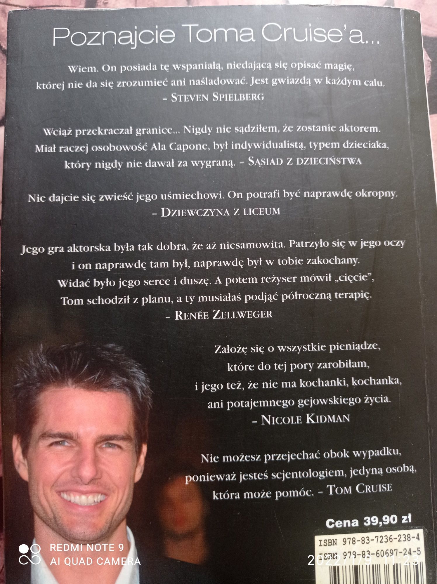 Książka "Tom Cruise-nieaurtyzowana biografia