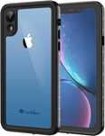 Lanhiem Etui do iPhone XR, 360 stopni, odporne na uderzenia