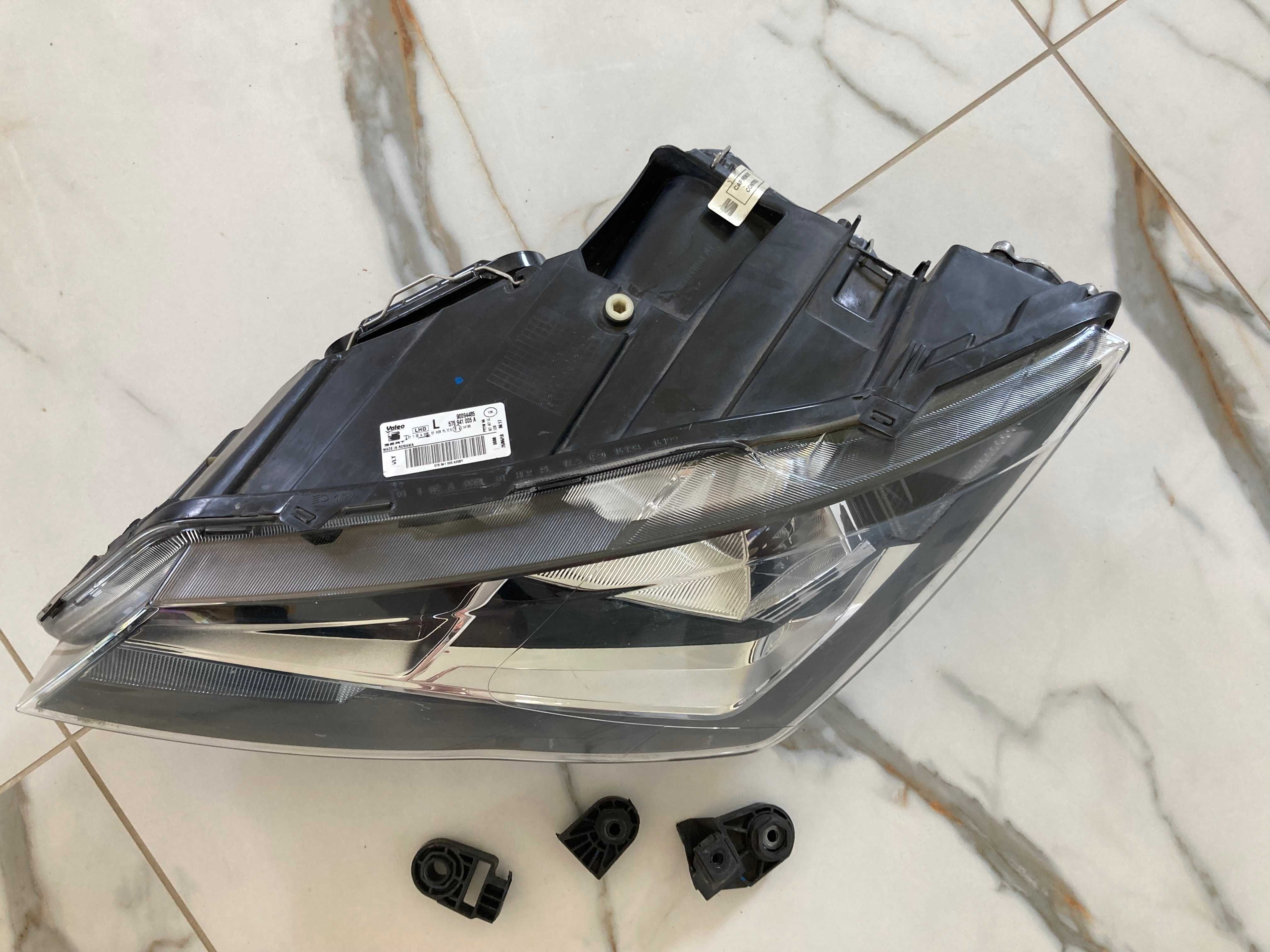 przód przednia lewa lampa seat ateca 576 h7 led 16->