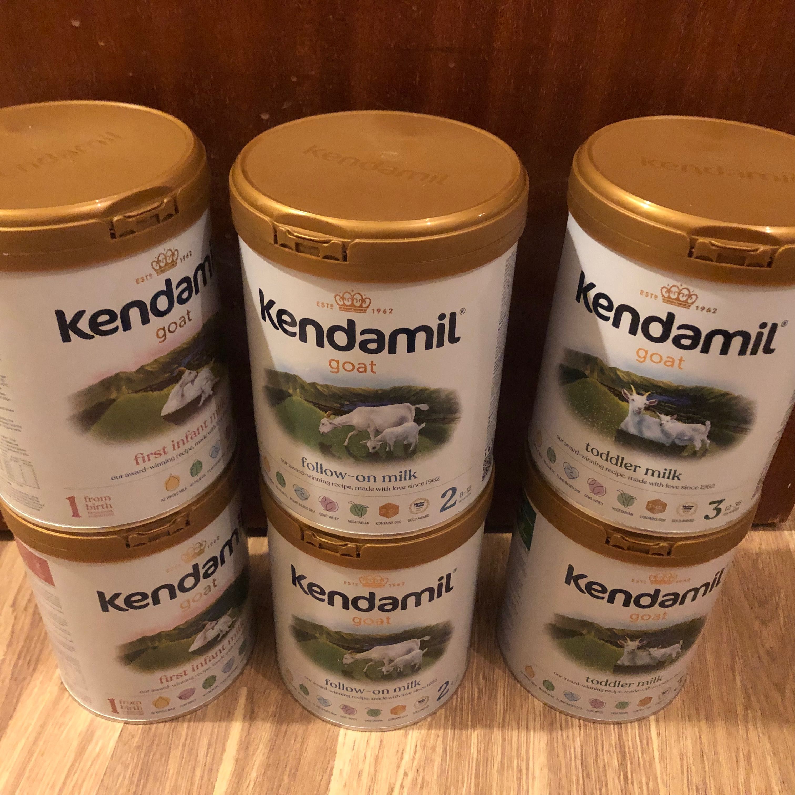 Детская молочная смесь kendamil goat 1 2 3 sma pro 3