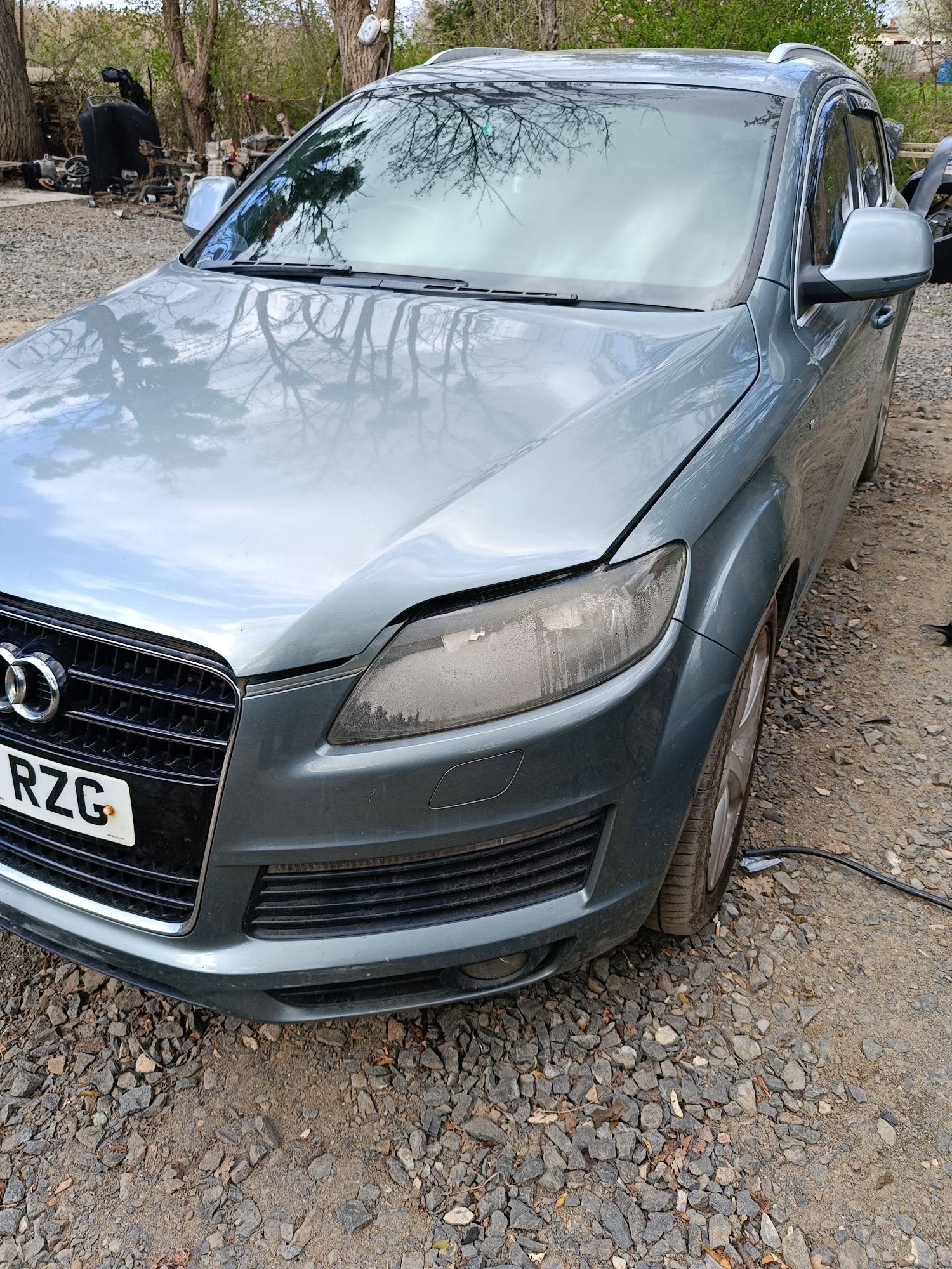 Kompletny przód audi Q7 4l