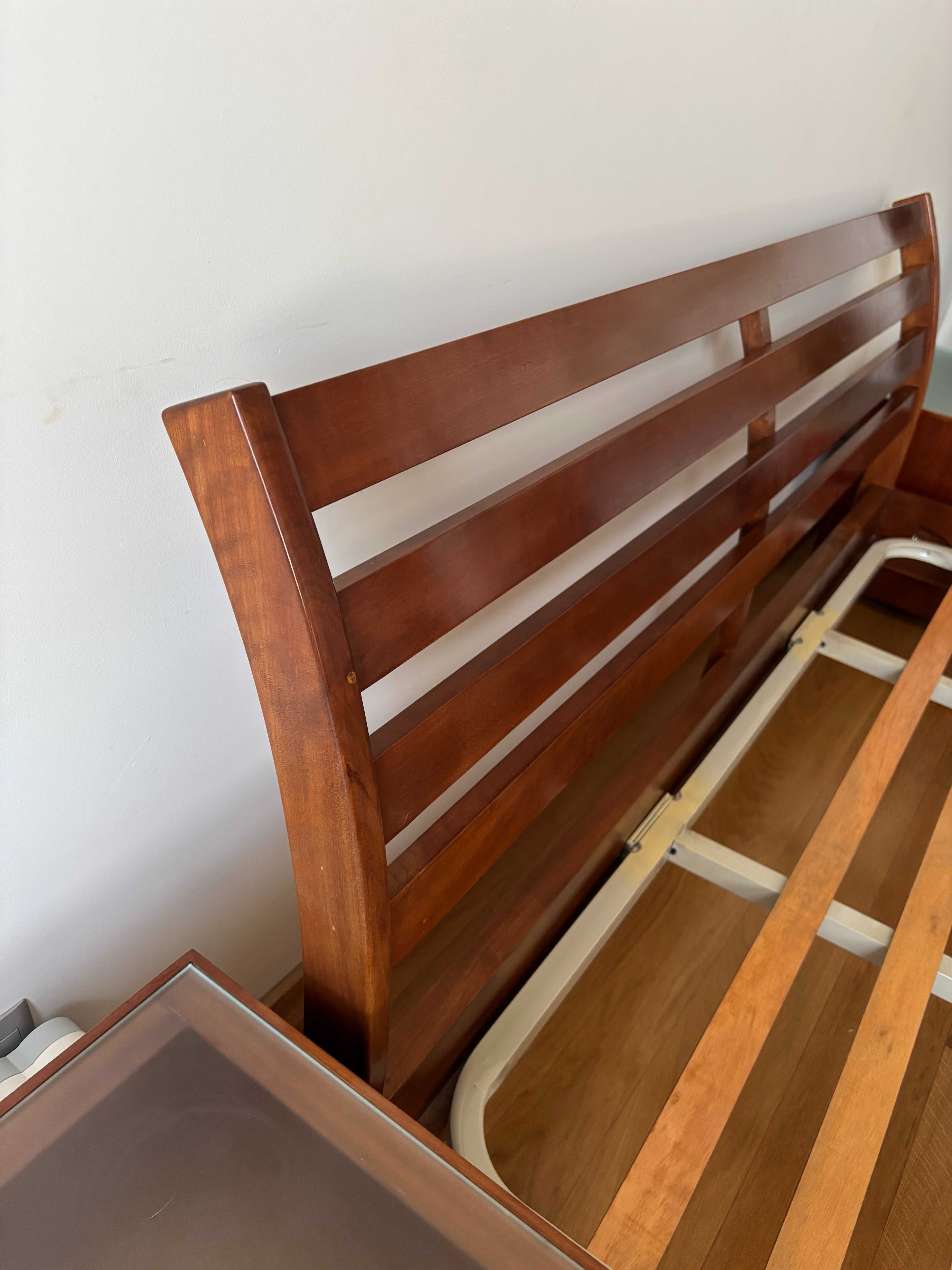 Cama casal madeira 160 x 200