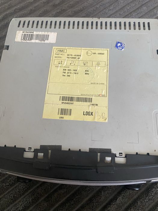 Штатна Автомагнітола ,Hyndai Accent