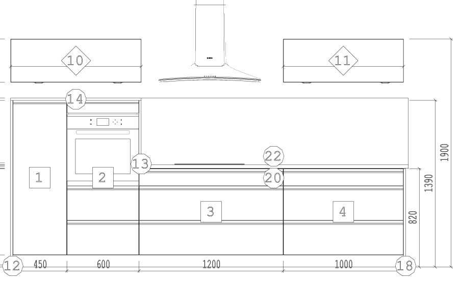Meble kuchenne z ekspozycji