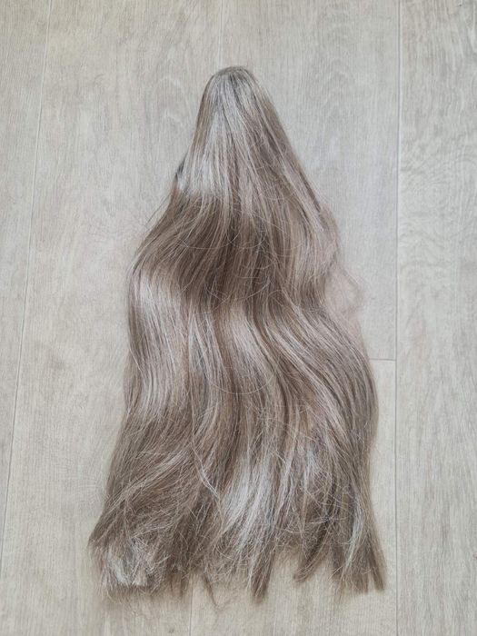 Волосы хвост шиньон шиньен