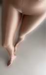 Rajstopy cieliste jak latex spandex lycra oleiste