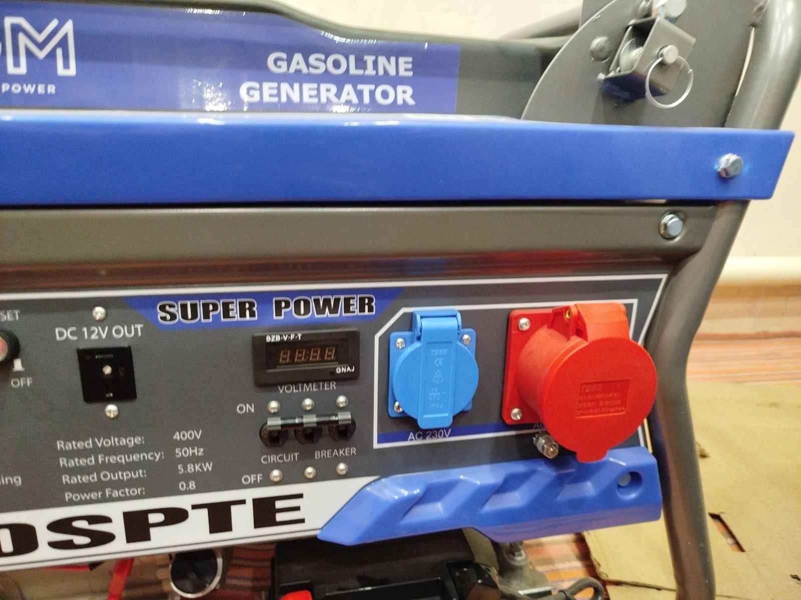 Генератор бензиновый CGM 7000 SPTE макс. 5,6 кВт