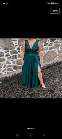 Vestido longo de cerimónia