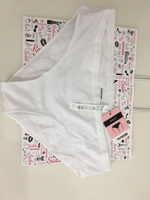 Бавовняні Труси Сліпи Tezenis r XL новI бIлI пролIт