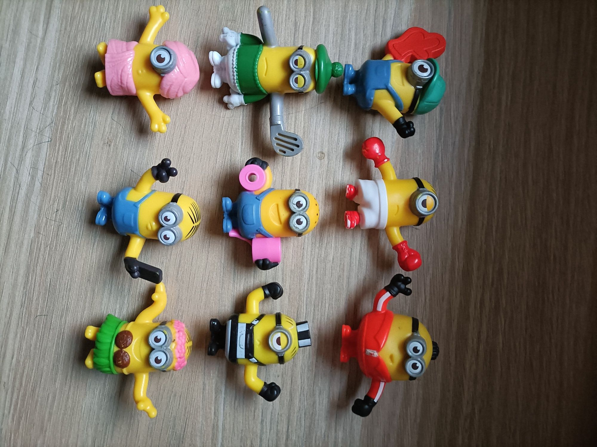 Lote 9 figuras Minions