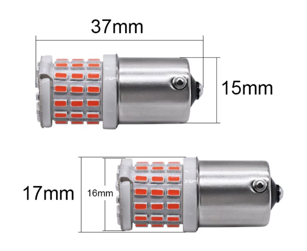 LED P21W 15w canbus - Novo