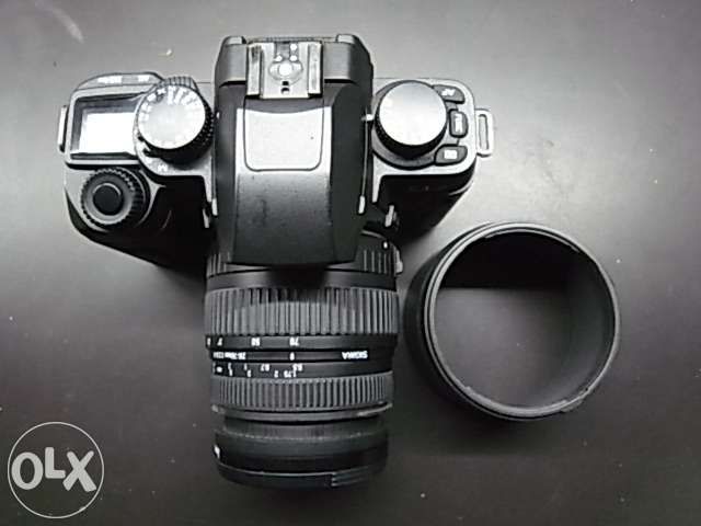 Sigma SA7 reflex lente 28-70 + extras