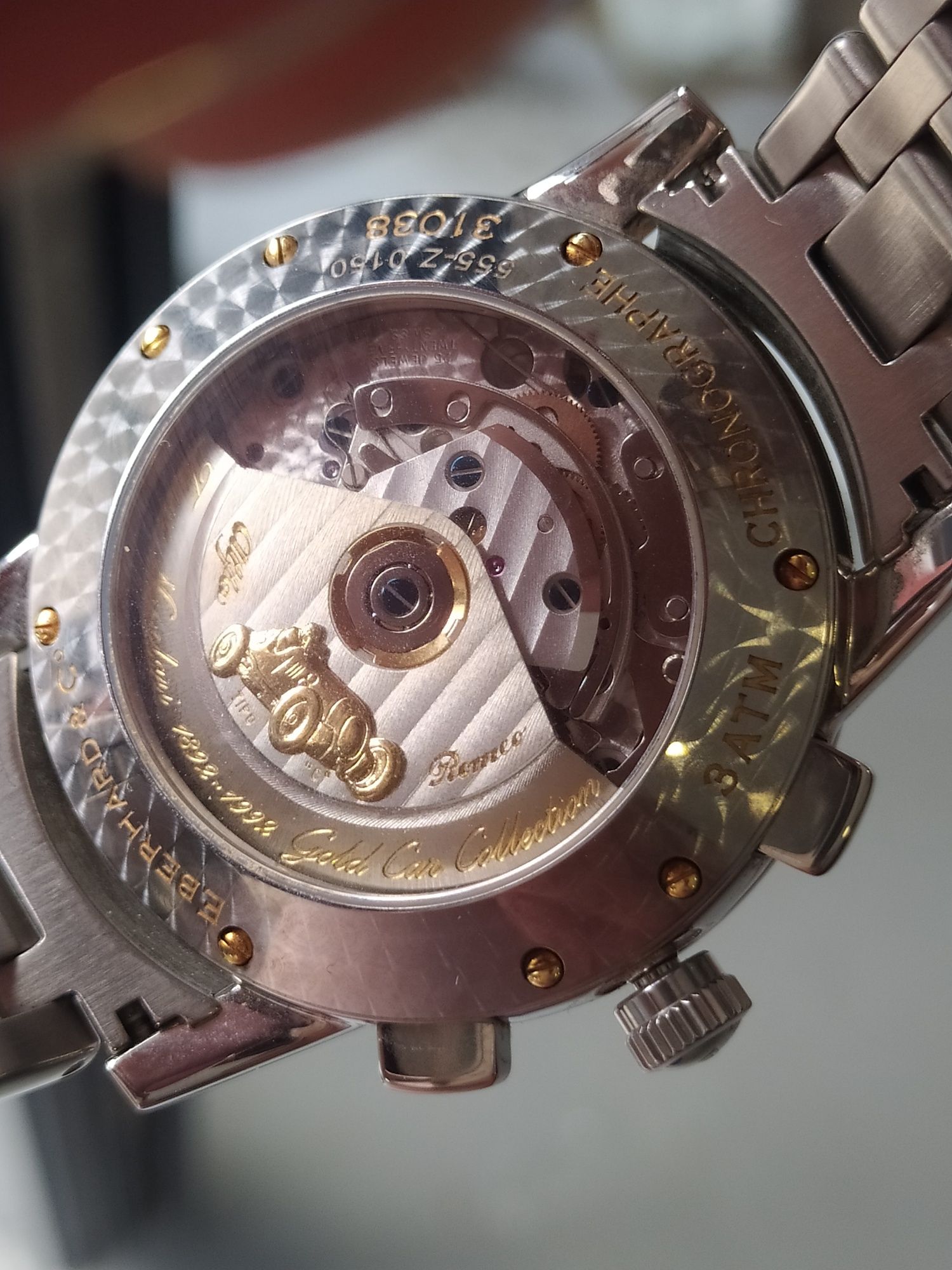 Relógio automático Cronógrafo Eberhard & Co. Tazio Nuvolari