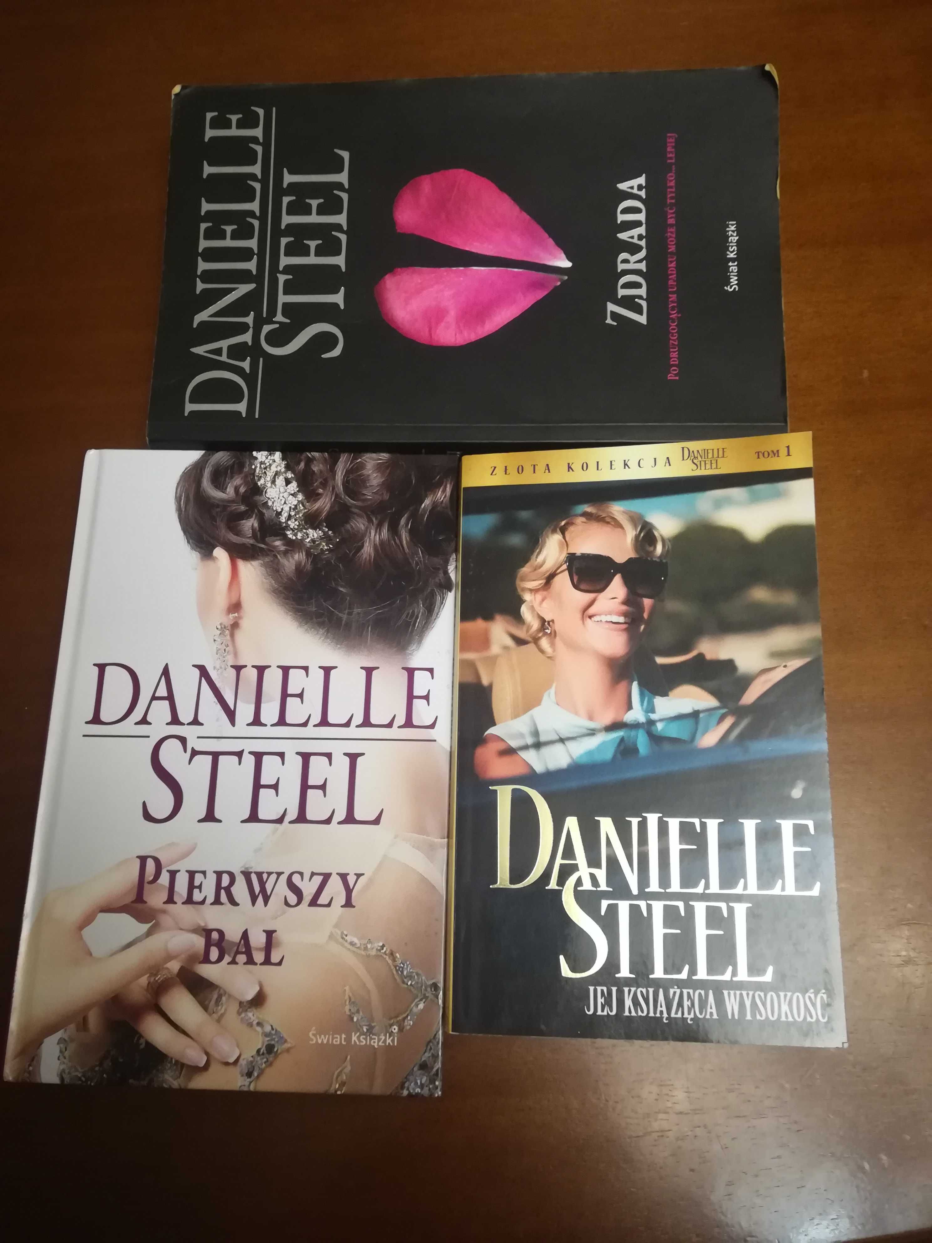 Danielle Steel zestaw 3 książki