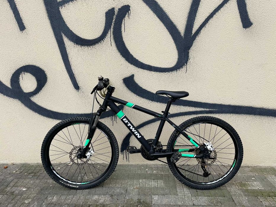 BICICLETA BTT ROCKRIDER 700 24'' criança 8-12 anos