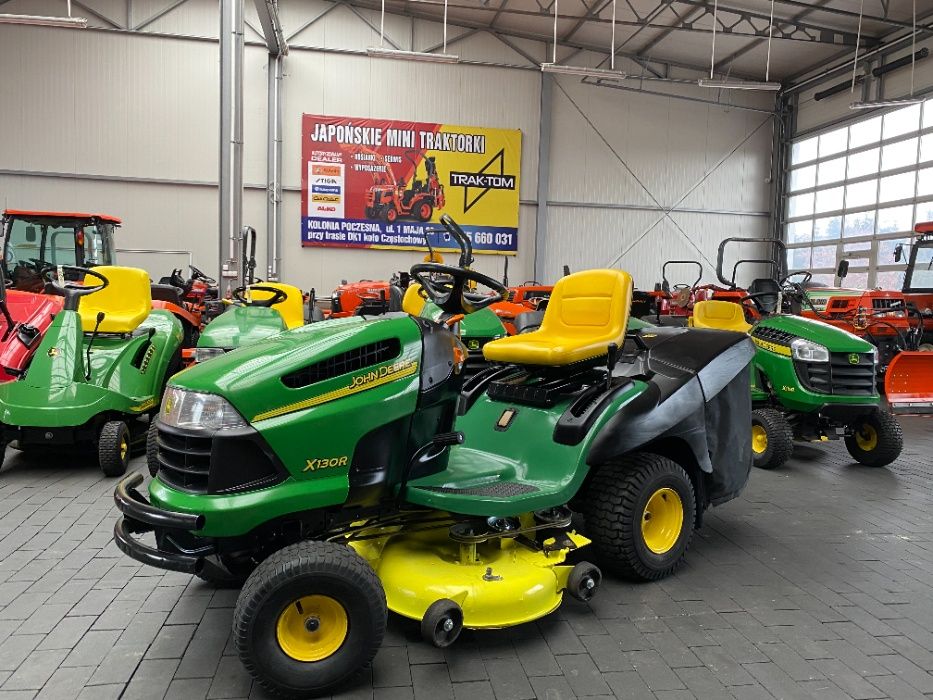 Traktorek Kosiarka John Deere X130 R / 18 KM / V-TWIN