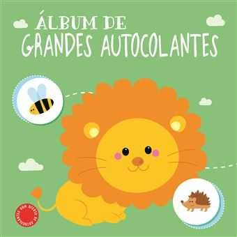 Álbum de Grandes Autocolantes: Coelho / Leão