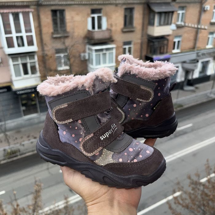 Термо ботинки зимние суперфит superfit 23 размер стелька 15 ,2 см
