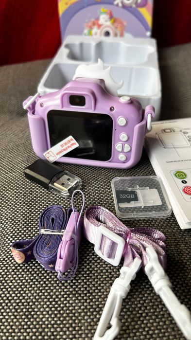 дитяча цифрова камера З картою памʼяті-32 Гб