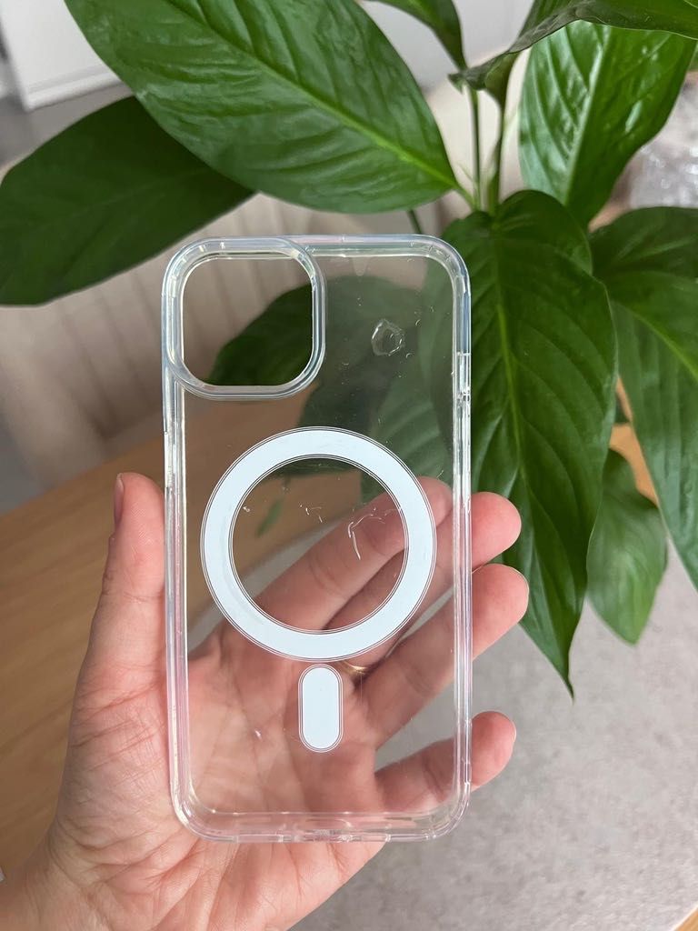 Etui iphone 14 czarne/różowe/szare/transparentne /iPhone 14 PRO czarne