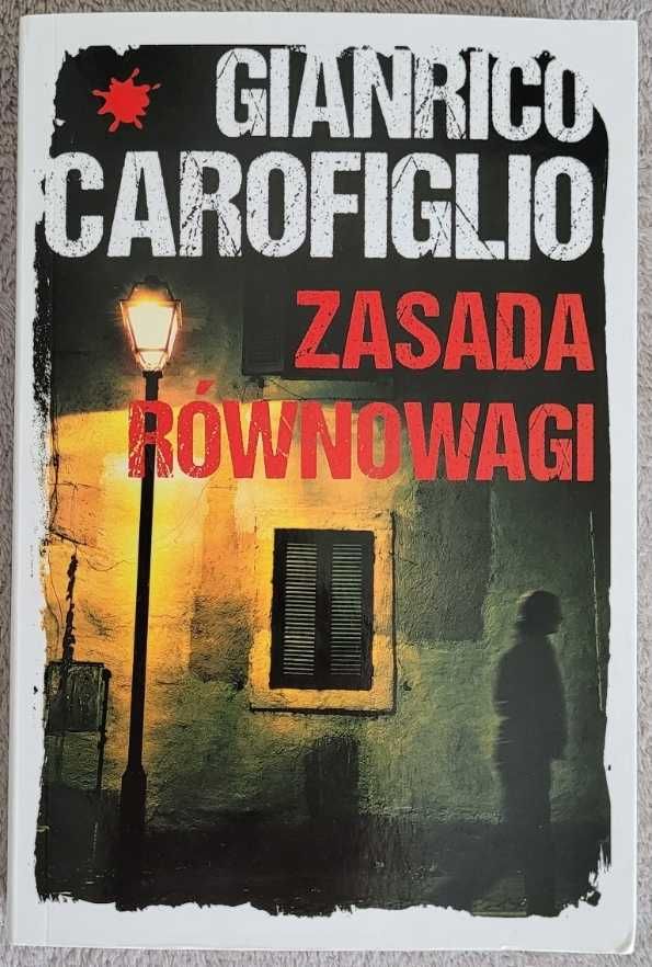 Książka kryminał - Zasada równowagi, Gianrico Carofiglio