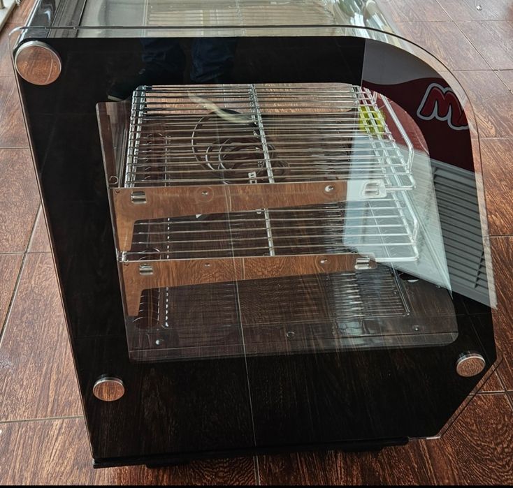 Холодильна вітрина настільна кондитерська холодильник COOLEQ CW-120