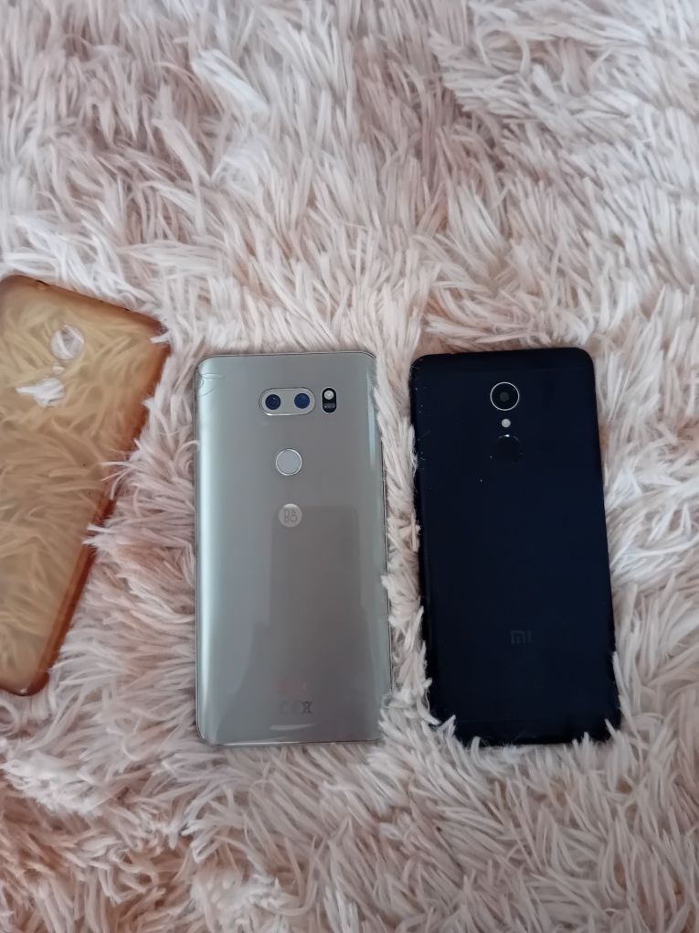 Telefony LG i Redmi 5 zestaw