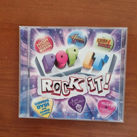 CD Pop it! Rock it! (Hannah Montana, High School Musical e muito mais)