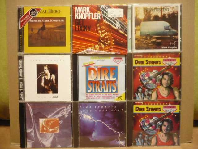 Wyprzedaż płyt CD Dire Straits i Mark Knopfler.Zapraszam.