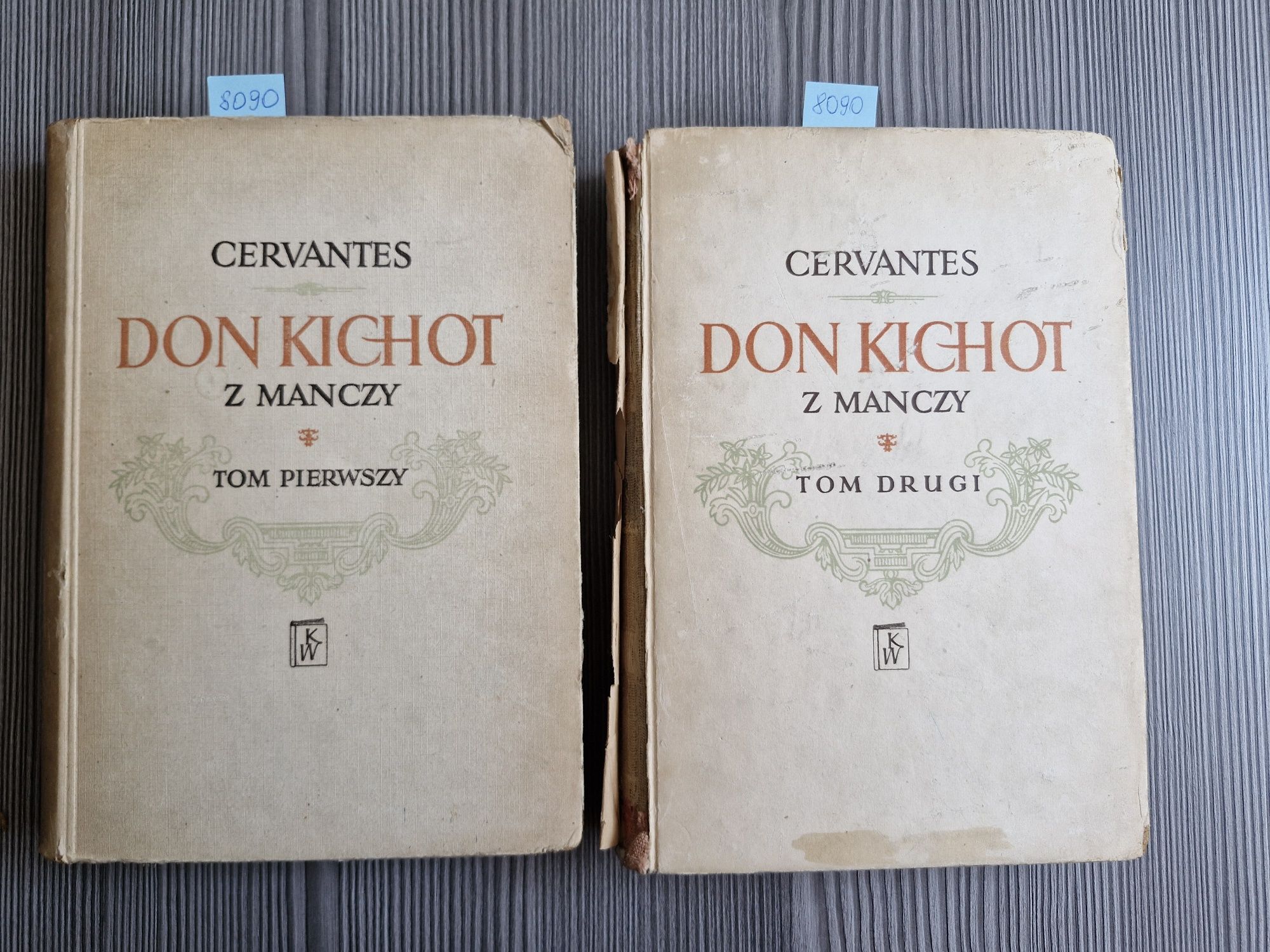 8090. "Don Kichot z Manczy" Miguel de Cervantes Saavedra