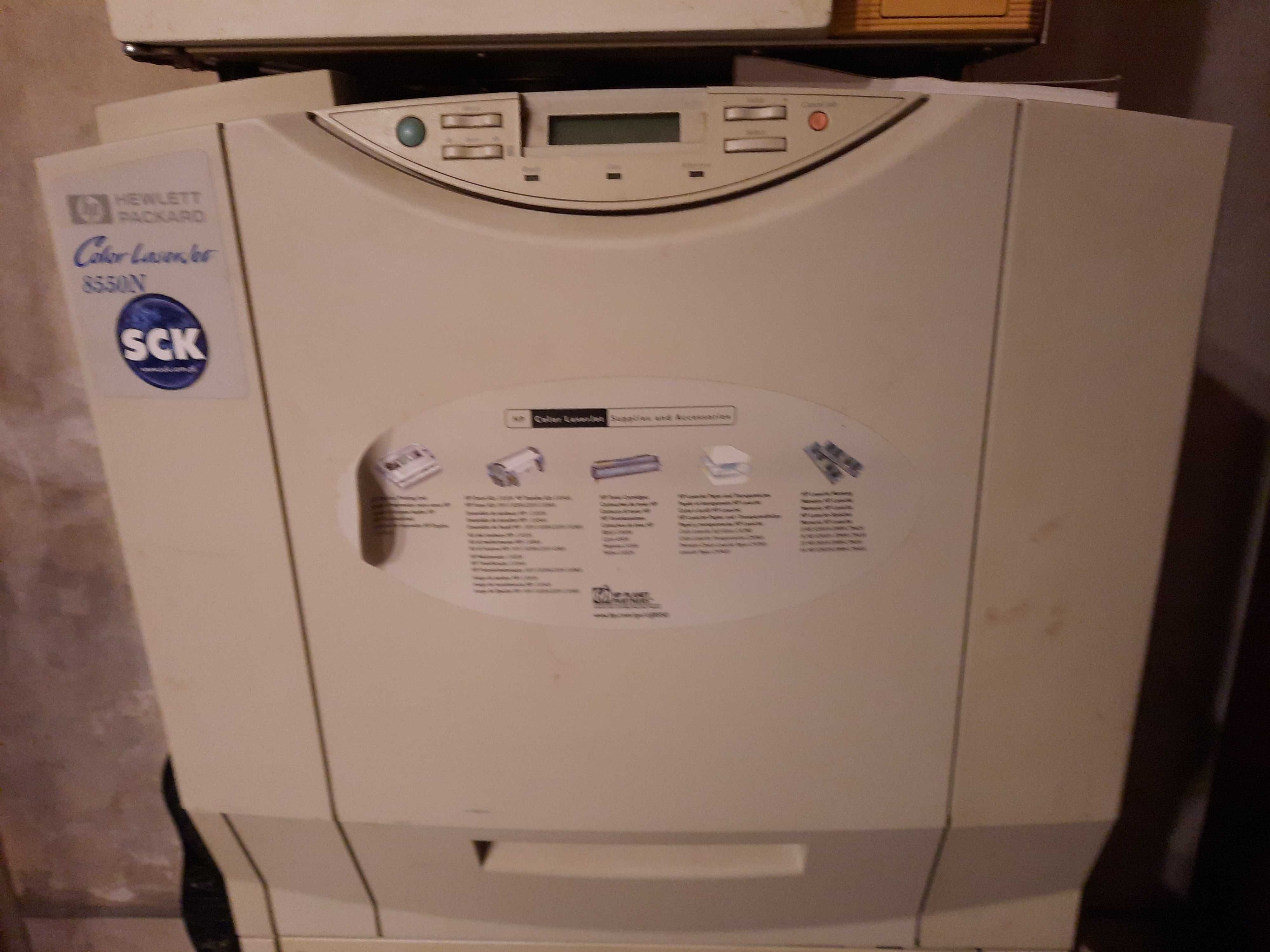 Kolorowa drukarka Laserwa HP Hewlett Packard Colour LaserJet 8550N