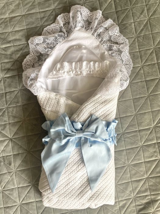 Конверт демі комплект на виписку, 4 предмети