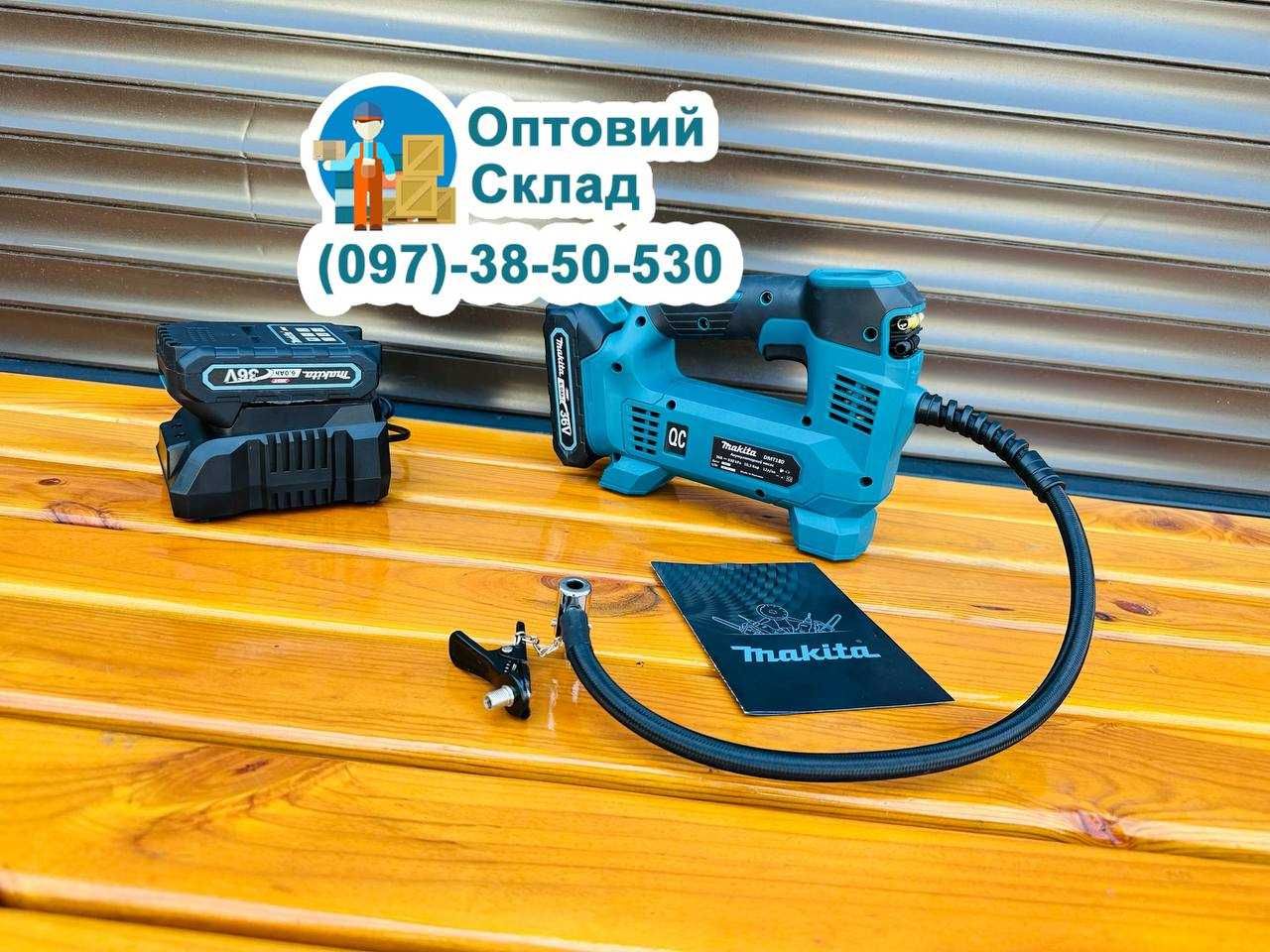 Потужний акумуляторний насос АВТО Компресор Makita DMТ180 12L/ХВ 36/6
