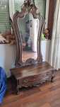 Movel com espelho de quarto