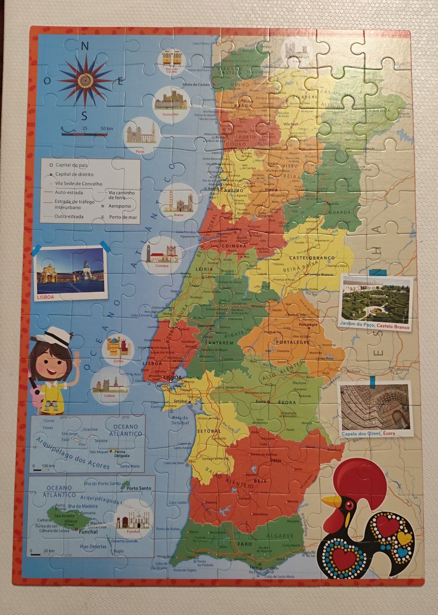 Puzzle À Descoberta De Portugal