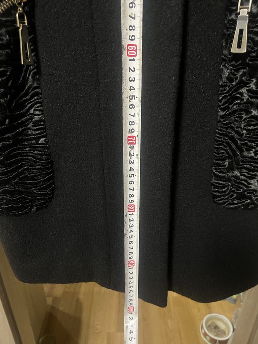 Пальто, зимове, осінне, чорне.