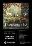 plakat white 2115 "Diamentowy Las" obraz z ramką!