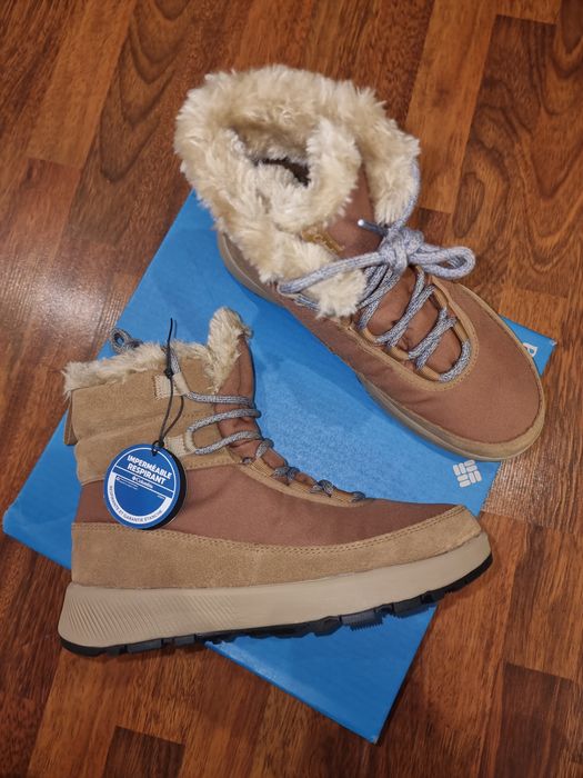 Женские ботинки снегоступы Columbia Slopeside Peak, СНЕГ размер 8