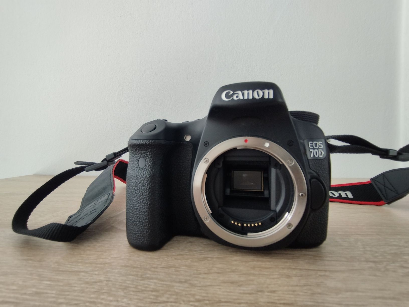 Canon EOS 70D + obiektyw 18-135mm + Rode Videomic Pro