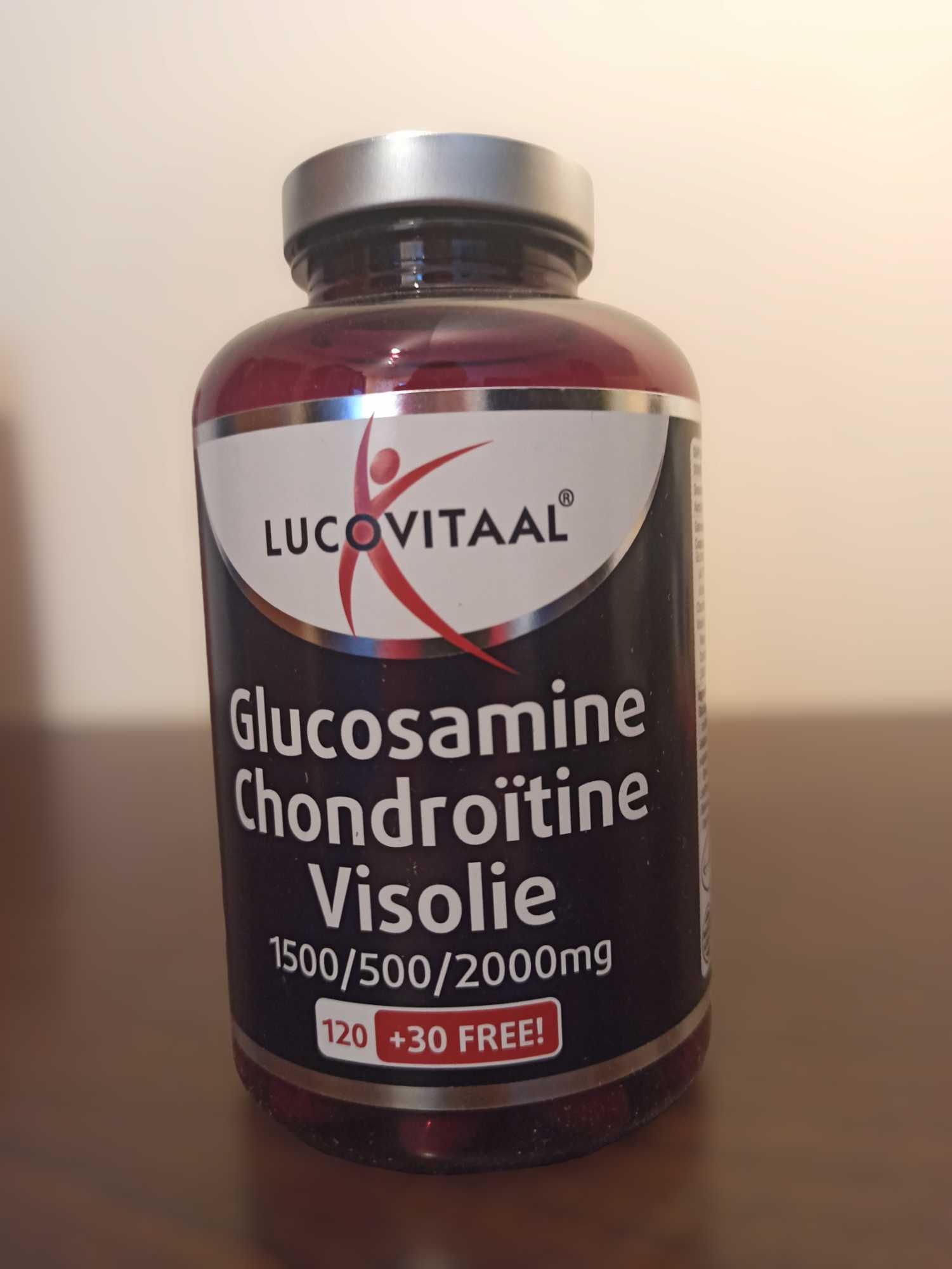 Lucovitaal Glucosamine Chondroitine Visolie 150sz