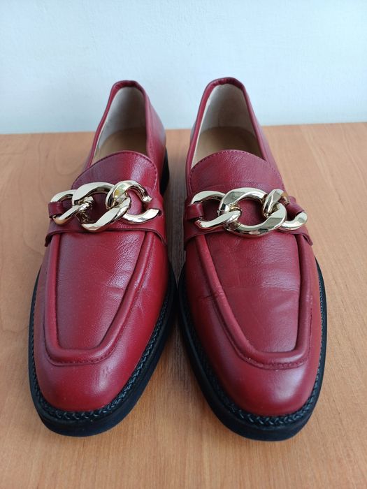 Женские туфли лоферы Russell & Bromley (оригинал)made in Italy 39