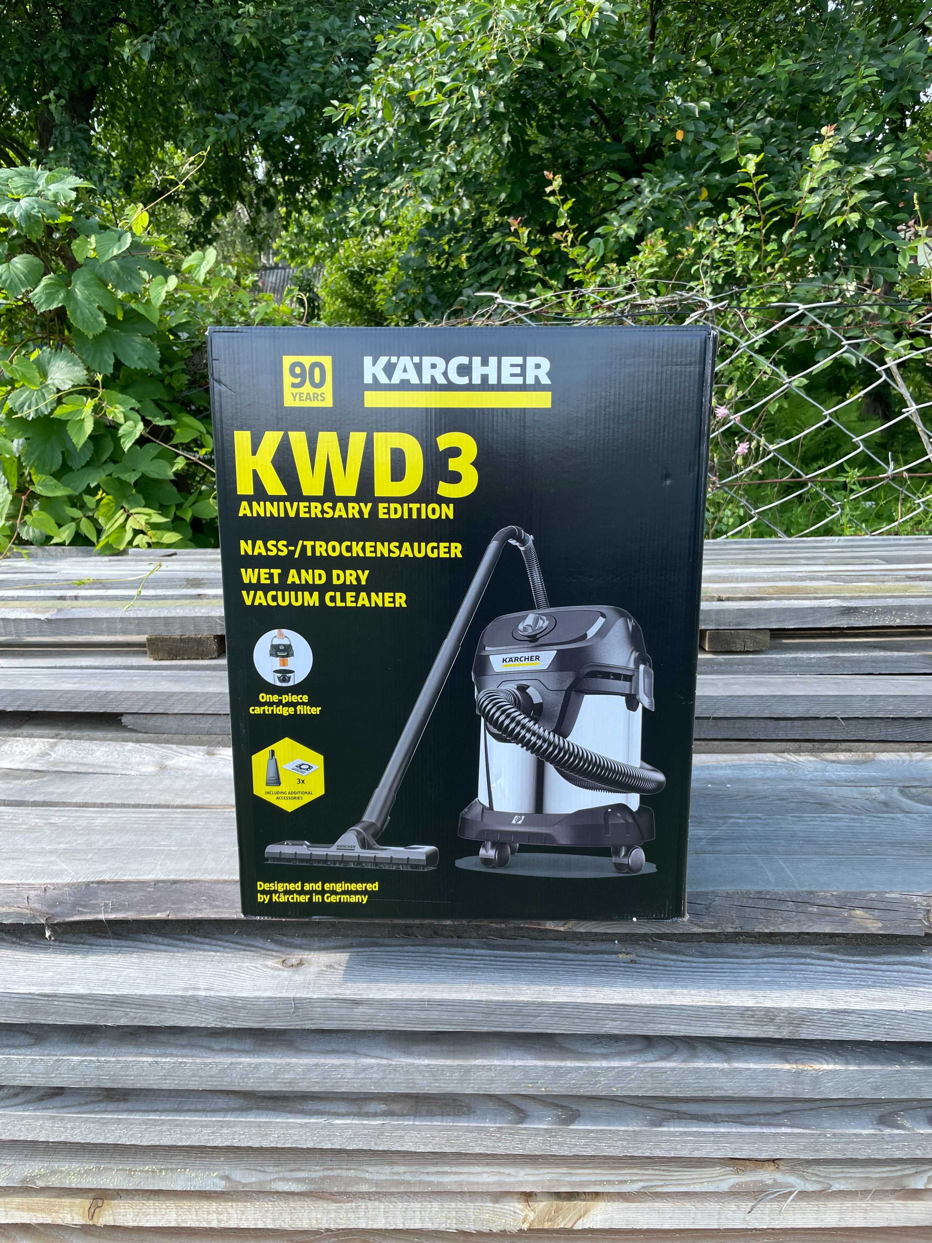 Пилосос KWD 3 S V-17/4/20 Anniversary Edition Нові! Запечатані!