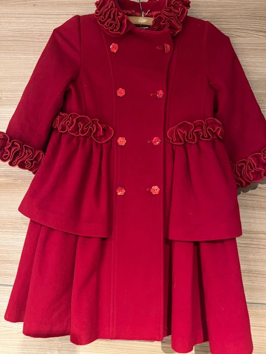 Płaszczyk dla księżniczki na święta