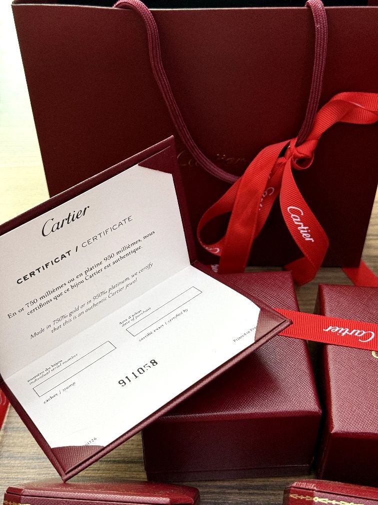 Упаковка Cartier premium