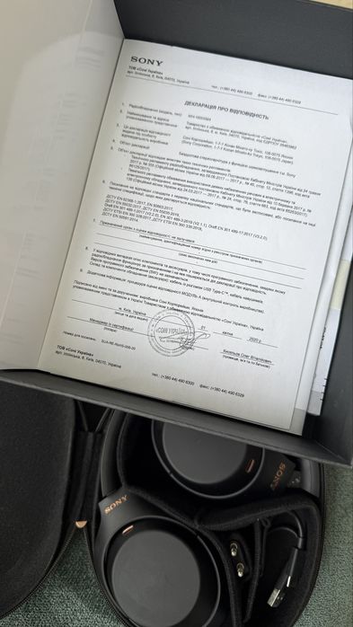 Навушники SONY WH-1000XM4