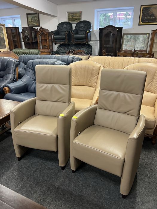 Fotele skórzane/Cena za sztukę/Raty